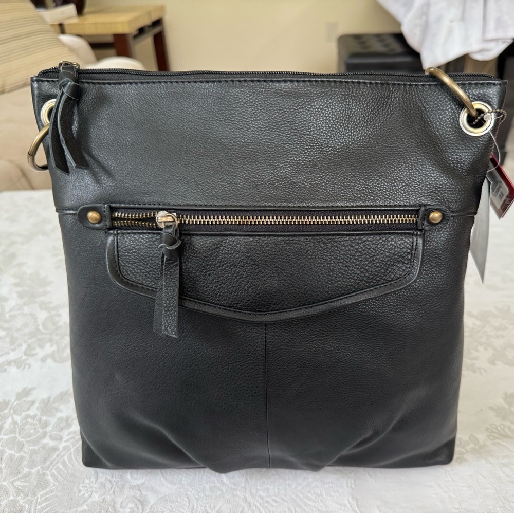 NWT Boscovs Genuine Leather Crossbody Bag